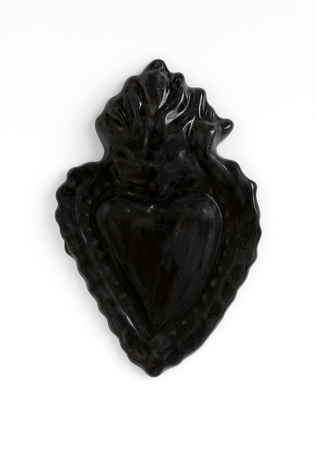 Cuore Sacro Pop Art in Ceramica - Maravigghia Sicily