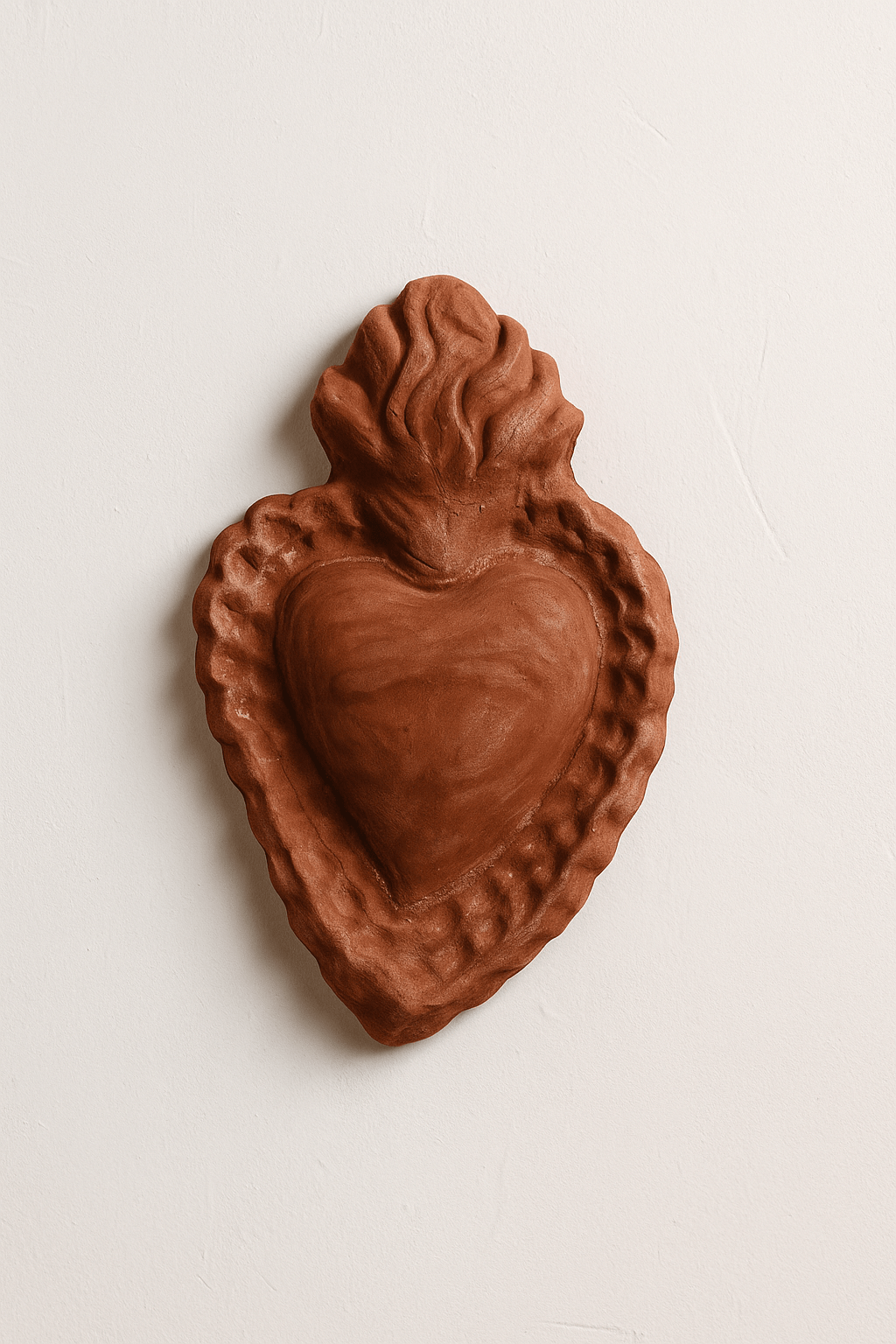 Cuore Sacro Pop Art in Ceramica - Maravigghia Sicily