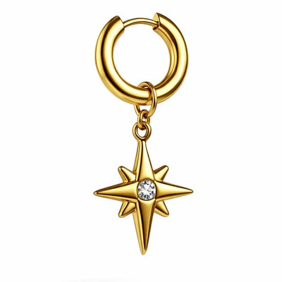 STAR LIGHT HOOP - Orecchino singolo