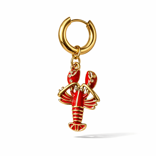 Little Rebel Lobster - Orecchino singolo