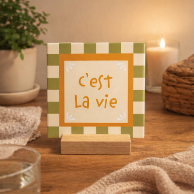 C'est la vie – Keramikfliese
