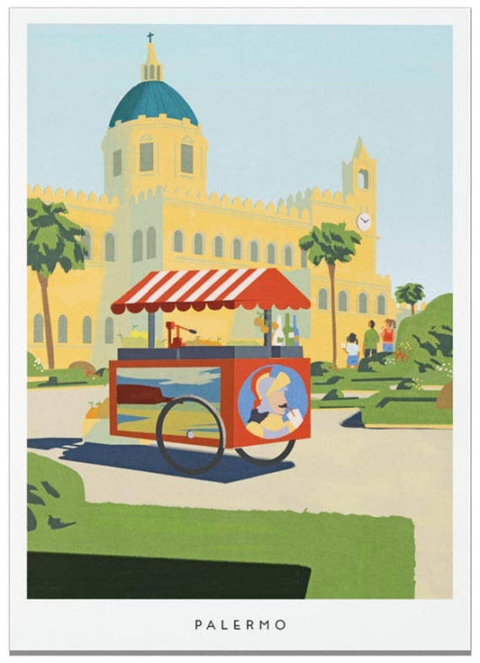 Illustrazione Palermo - Maravigghia for Sicily