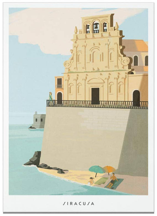 Illustrazione Siracusa - Cirnauti - Maravigghia for Sicily