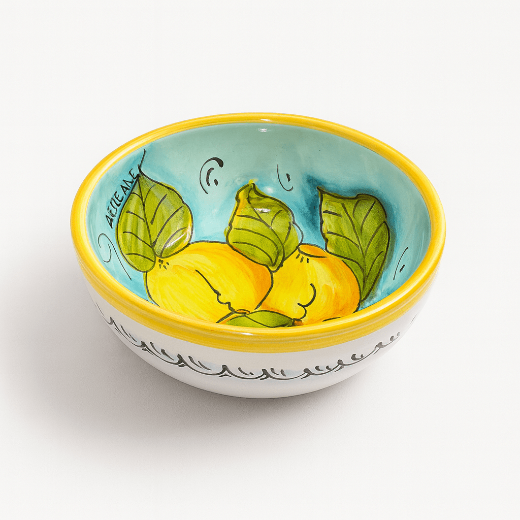 Lemmo e ciotole artigianali di Santo Stefano di Camastra - Maravigghia Sicily