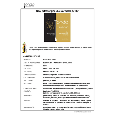 Olio EVO "I Mori Siciliani" Tondo - Maravigghia Sicily