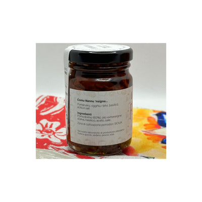Pomodoro siciliano secco sott'olio - U' Barunieddu - Maravigghia for Sicily