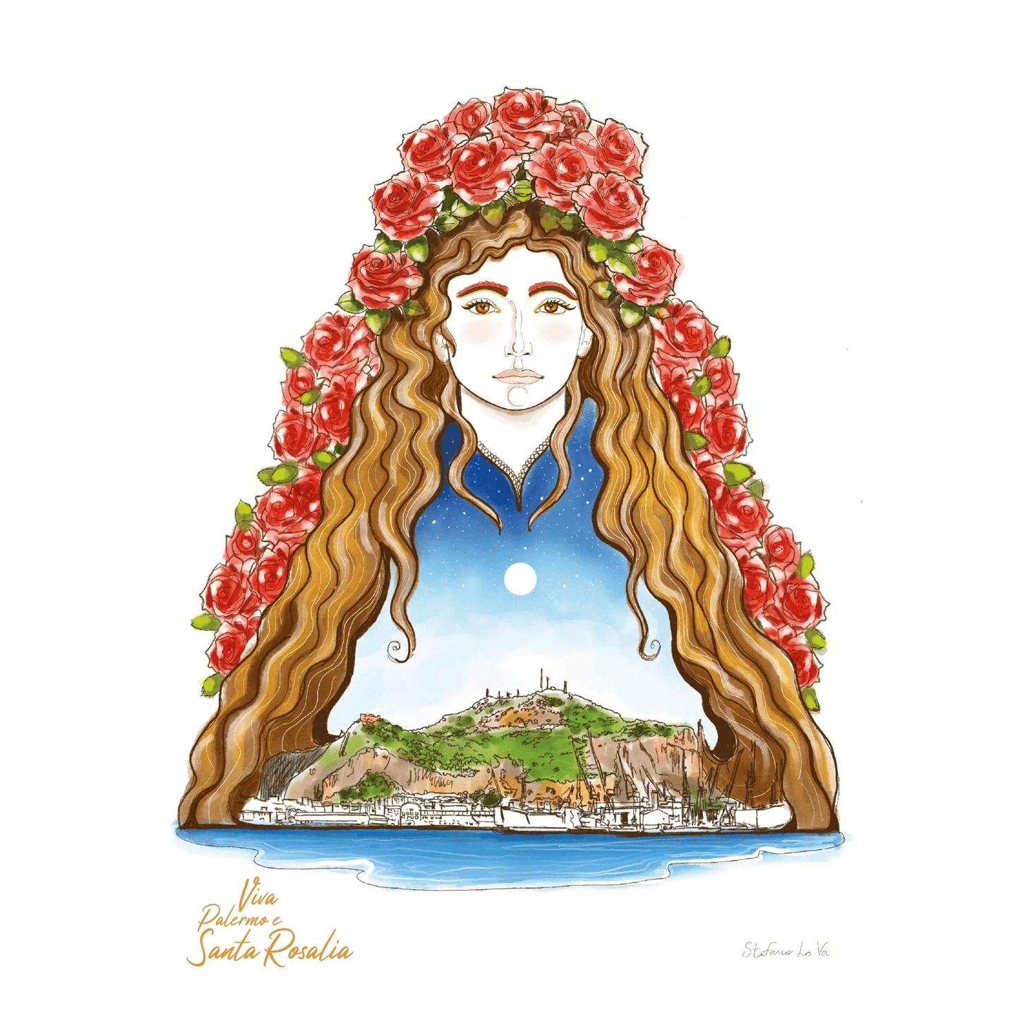 Rosalia 400+1 Illustrazione - Maravigghia Sicily
