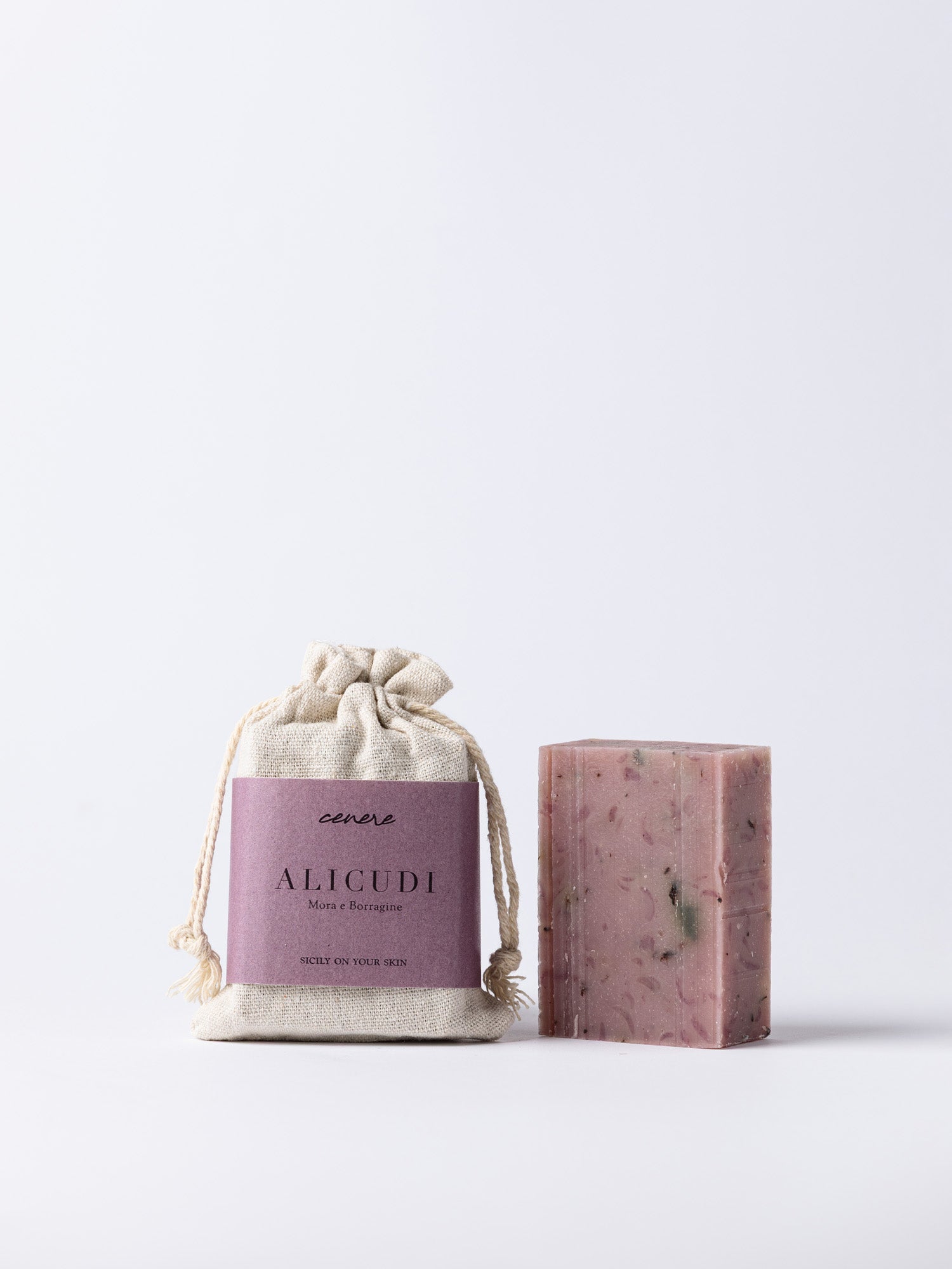 Saponette Cenere Organics - Maravigghia Sicily