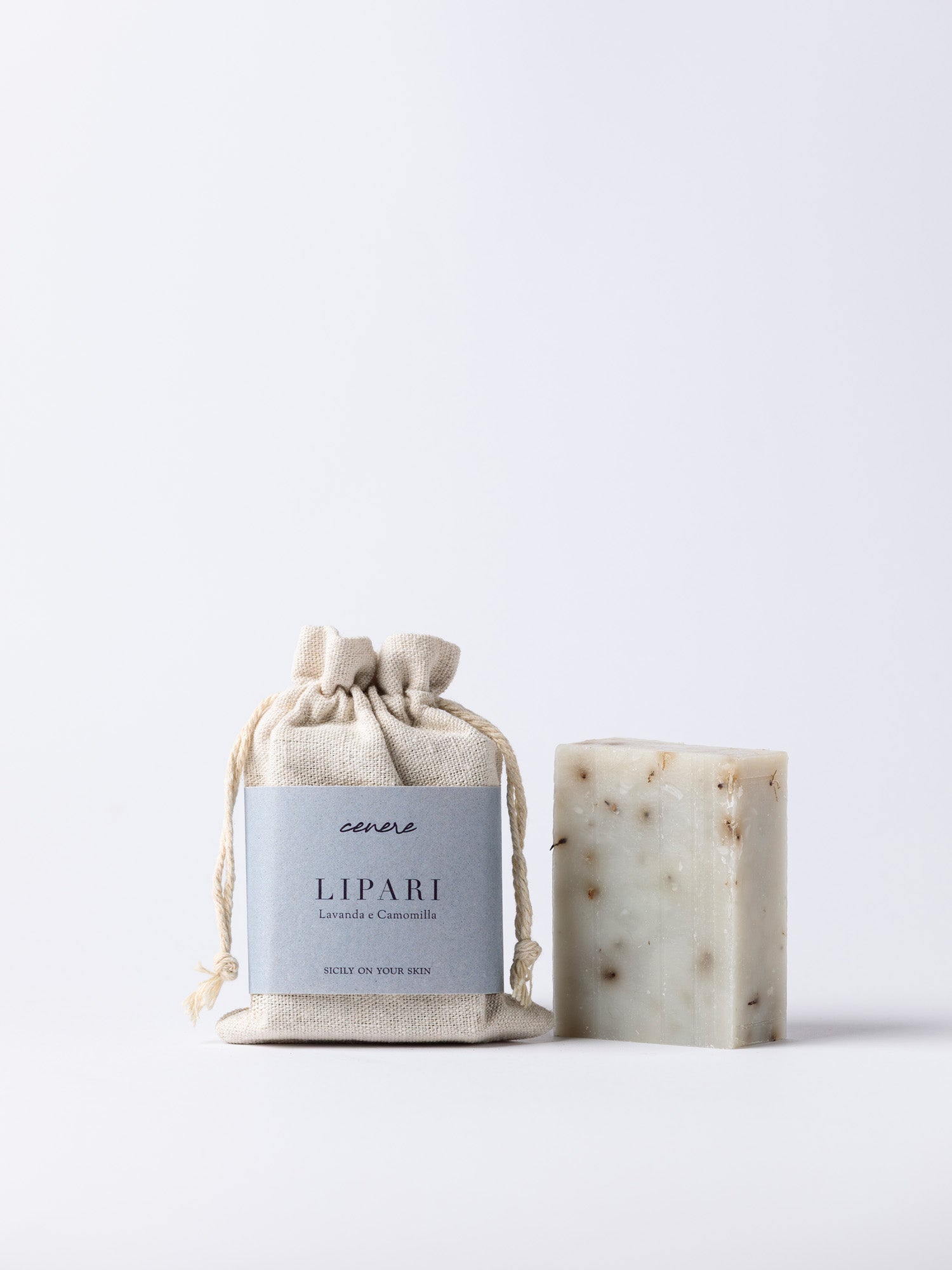 Saponette Cenere Organics - Maravigghia Sicily