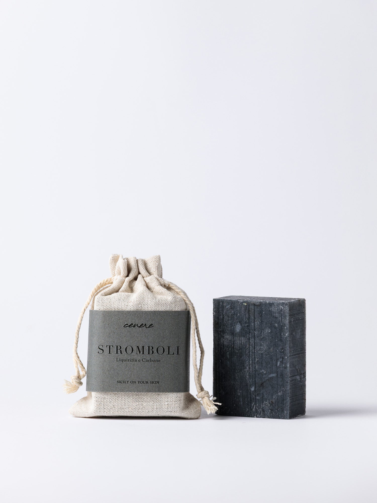 Saponette Cenere Organics - Maravigghia Sicily
