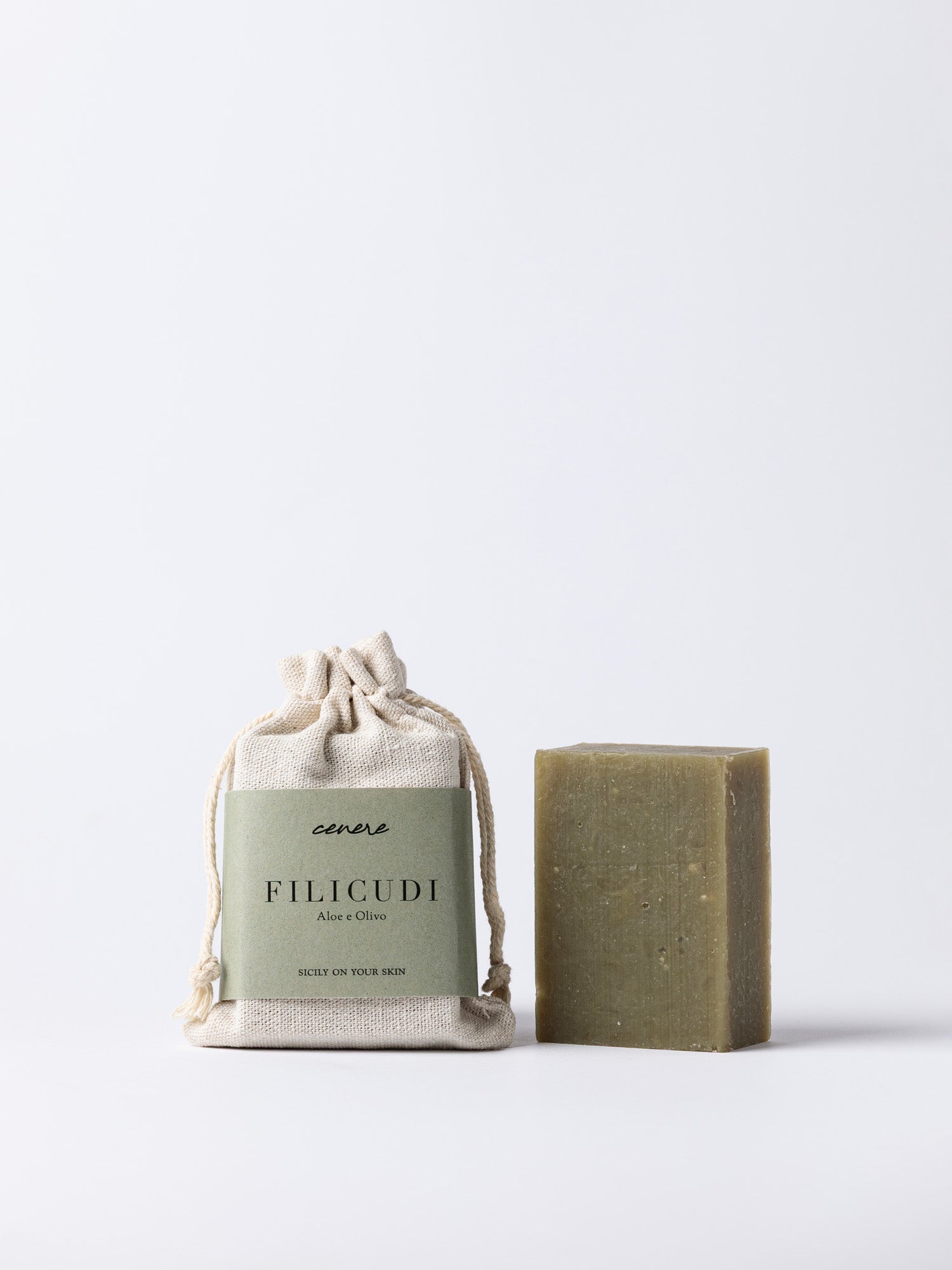 Saponette Cenere Organics - Maravigghia Sicily
