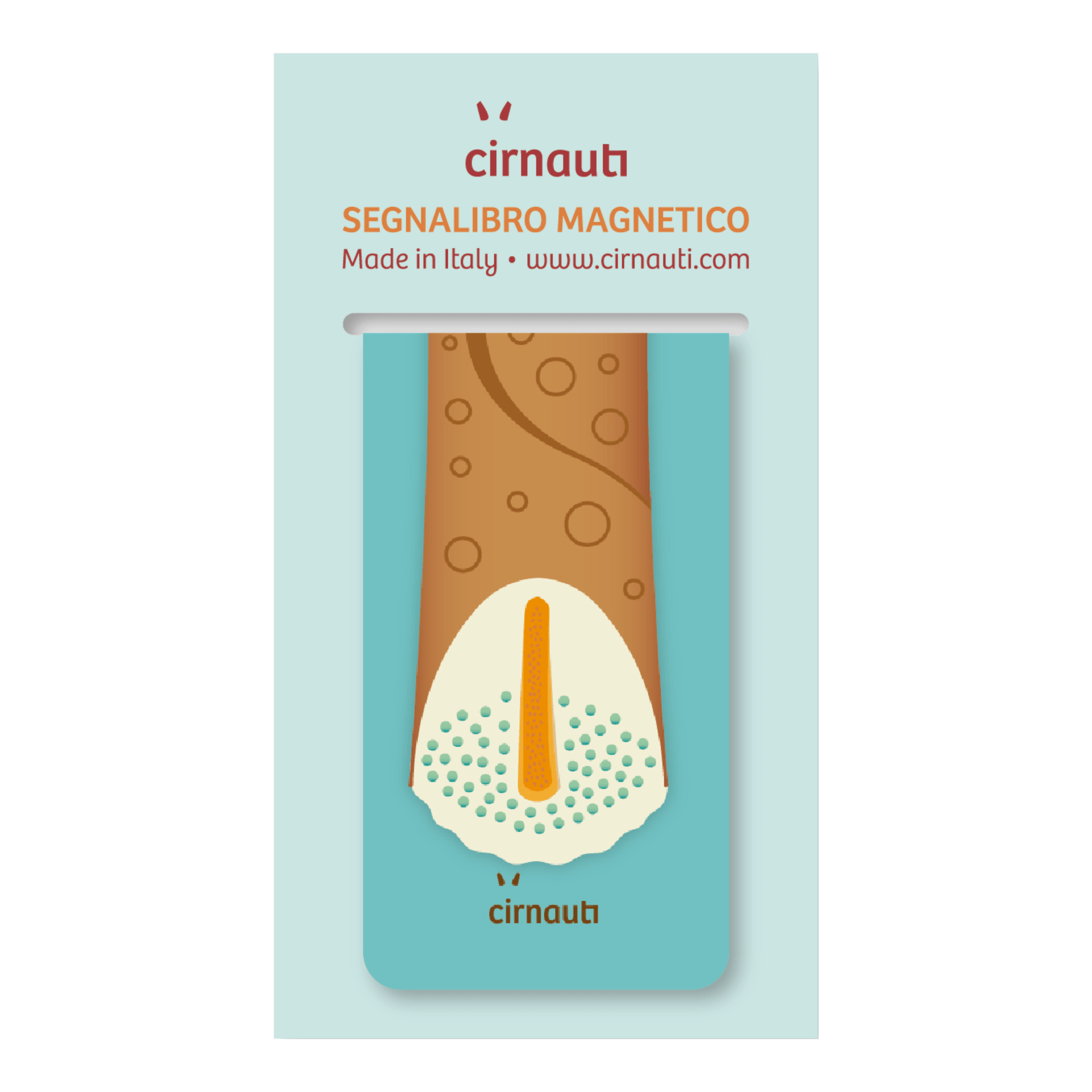 Segnalibro magnetico Cannolo - Maravigghia Sicily