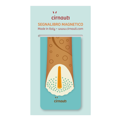 Segnalibro magnetico Cannolo - Maravigghia Sicily