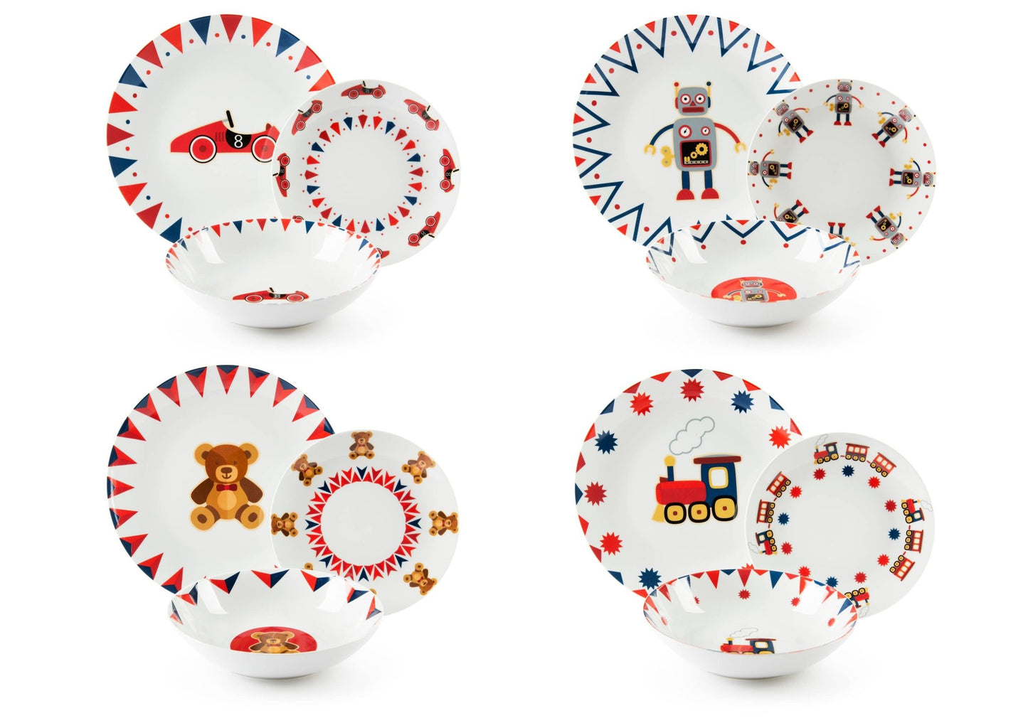 Servizio Piatti 12 Toy History - Maravigghia Sicily