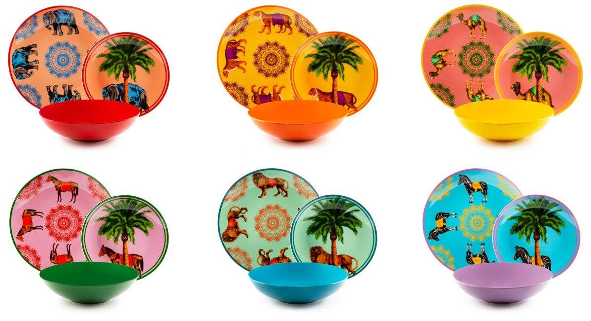 Servizio Piatti 18 Le Cirque du Marrakech - Maravigghia Sicily