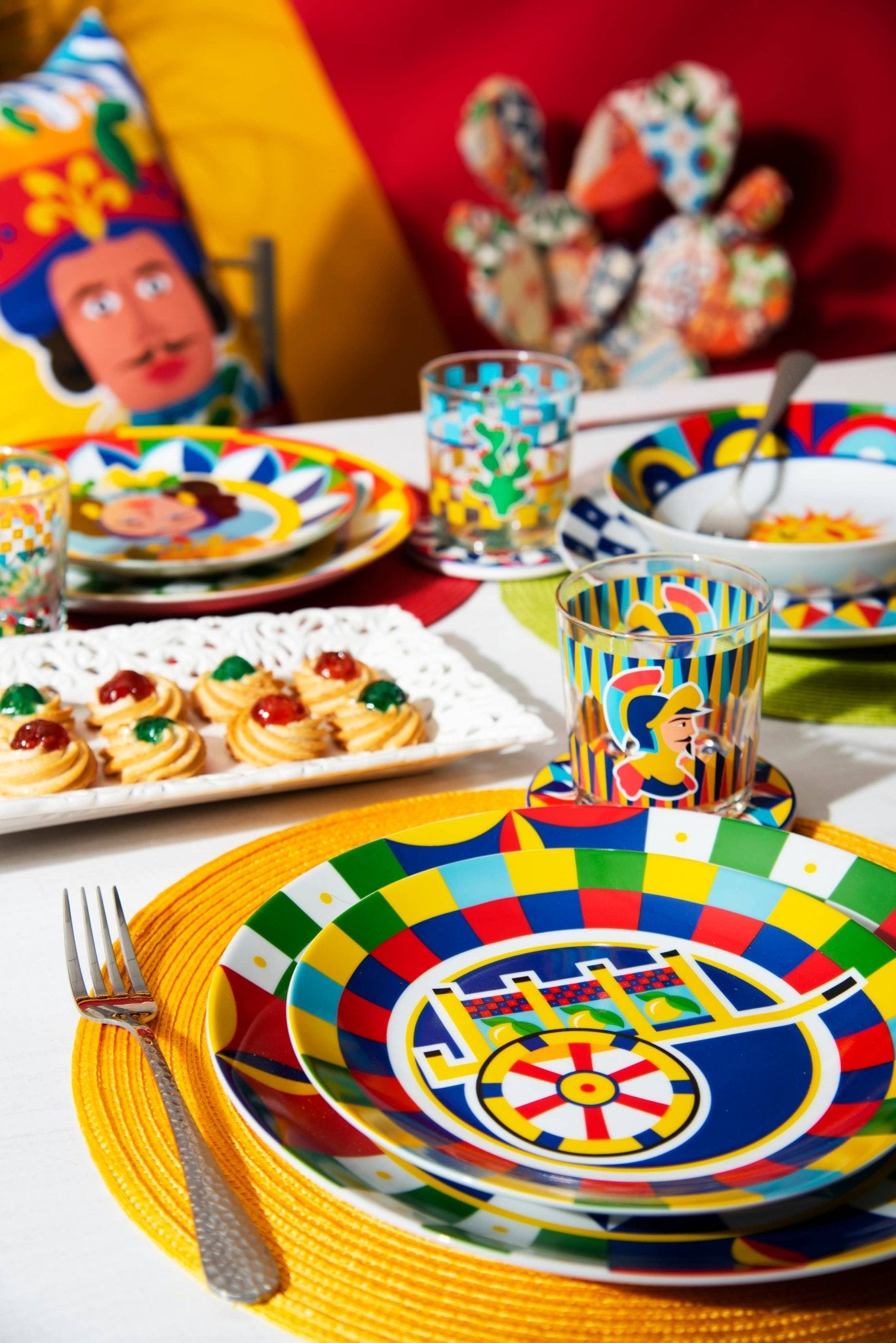 Set 6 Bicchieri Sicilia - Maravigghia Sicily