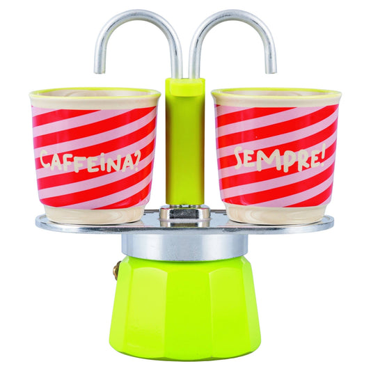 SET CAFFETTIERA + 2 TAZZINE - Maravigghia Sicily