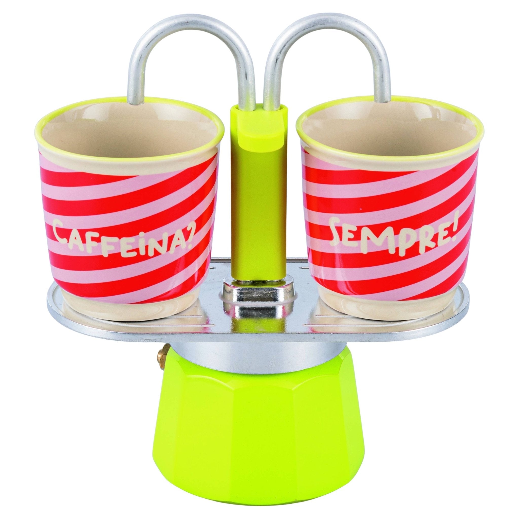 SET CAFFETTIERA + 2 TAZZINE - Maravigghia Sicily