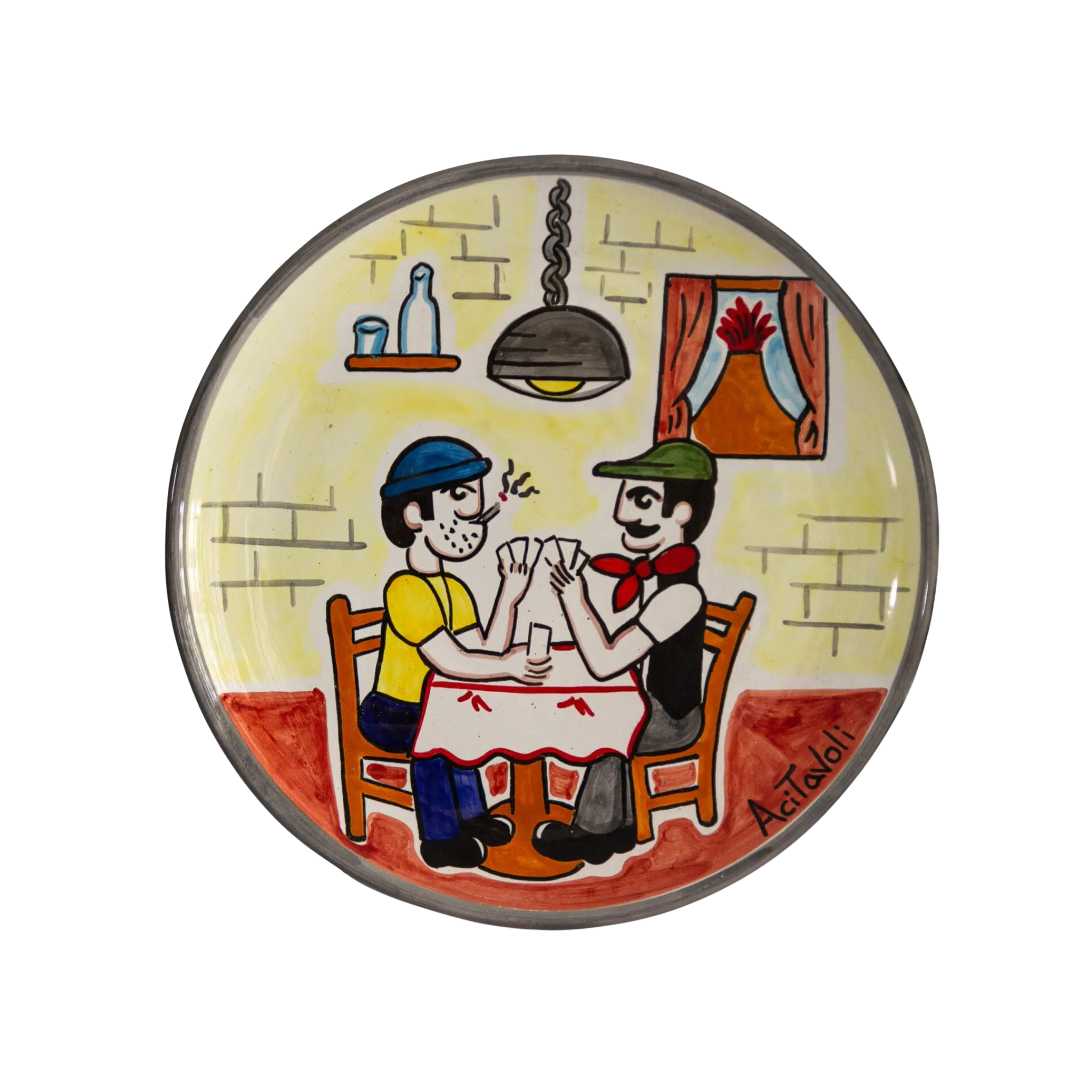 Piatti in ceramica siciliana