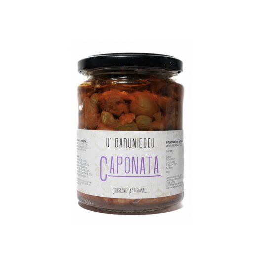 Caponata Siciliana 300gr | U'Barunieddu | Maravigghia Sicily