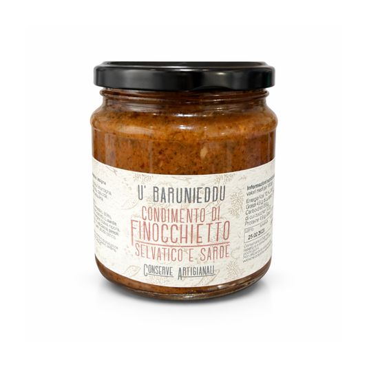 Condimento di finocchietto selvatico e sarde