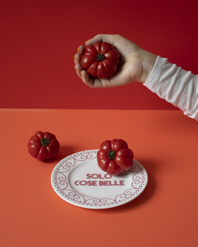 SOLO COSE BELLE - Piatto in porcellana - Maravigghia for Sicily