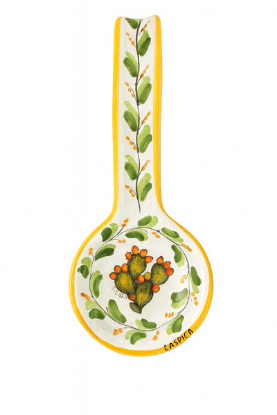 Sotto Mestoli in ceramica di Santo Stefano di Camastra - Maravigghia Sicily