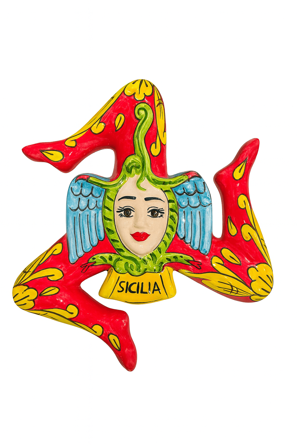 Trinacria artigianale di Santo Stefano di Camastra - Maravigghia Sicily