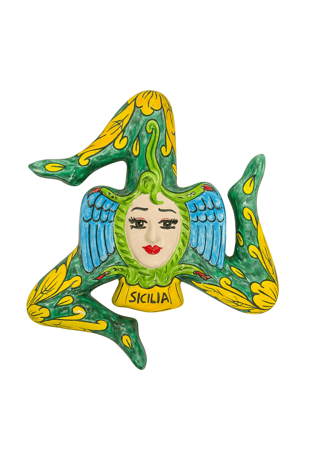 Trinacria artigianale di Santo Stefano di Camastra - Maravigghia Sicily