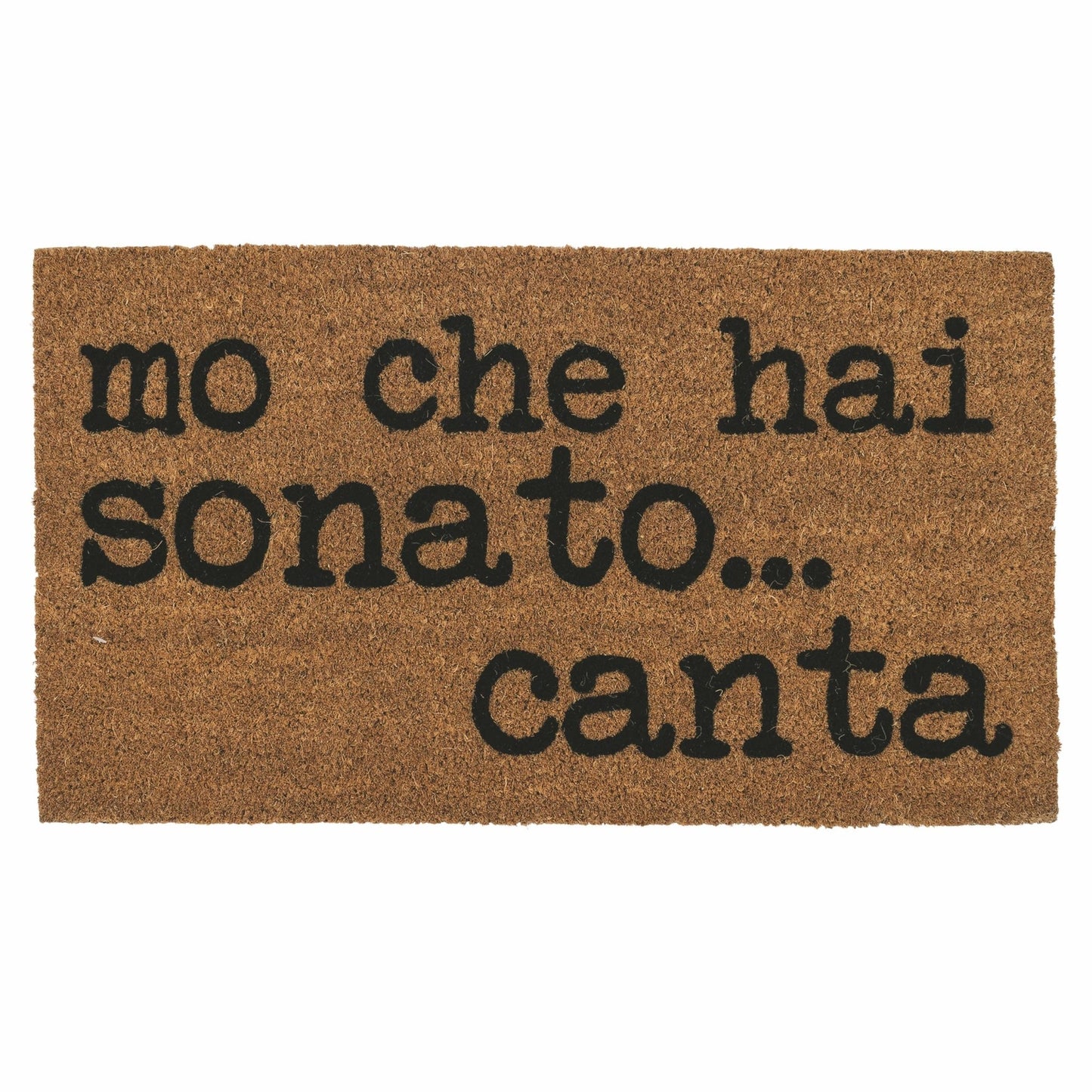 ZERBINO "MO CHE HAI sonato... canta" 70X40CM - Maravigghia Sicily