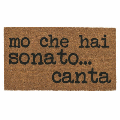 ZERBINO "MO CHE HAI sonato... canta" 70X40CM - Maravigghia Sicily