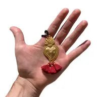 Collana con sacro cuore siciliano "Ex Voto " - Medea Sicily - Maravigghia for Sicily