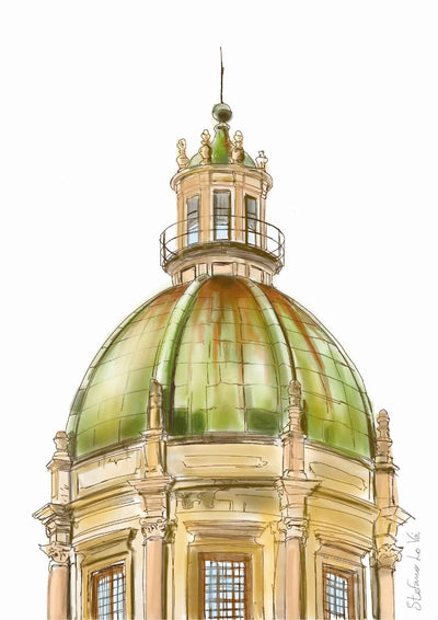Cupole di Palermo, Illustrazioni di Stefano Lo Voi