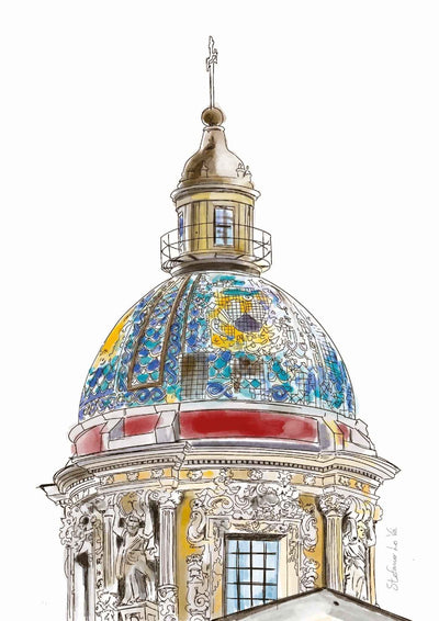 Cupole di Palermo, Illustrazioni di Stefano Lo Voi