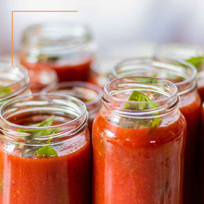 Salsa di Pomodoro Siciliano con Olio Extra Vergine d'Oliva
