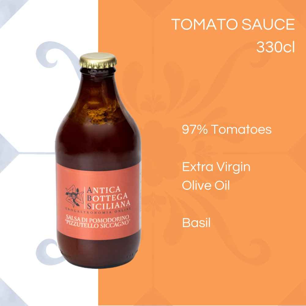 Salsa di Pomodoro Siciliano con Olio Extra Vergine d'Oliva